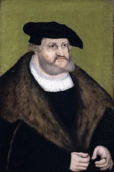 Portrait of Elector Frederick the Wise in his Old Age, Lucas Cranach the Elder